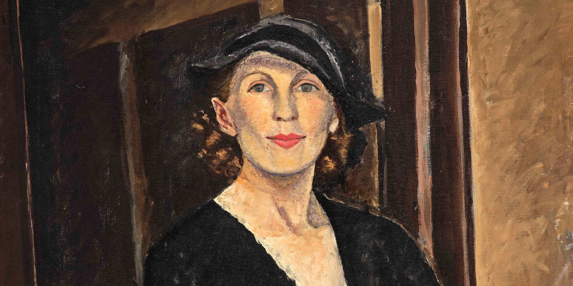 Paraskeva Clark, Myself (detail), 1933. Oil on canvas